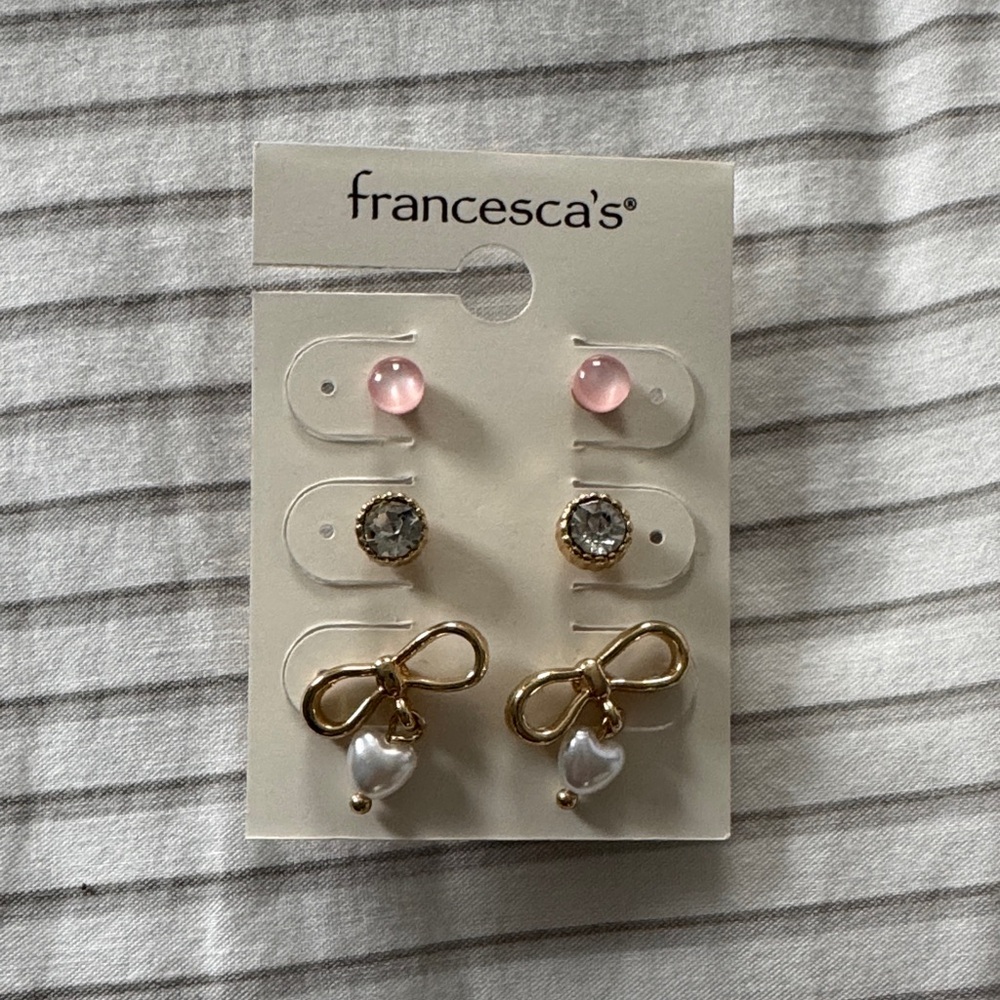 Francesca’s earring set